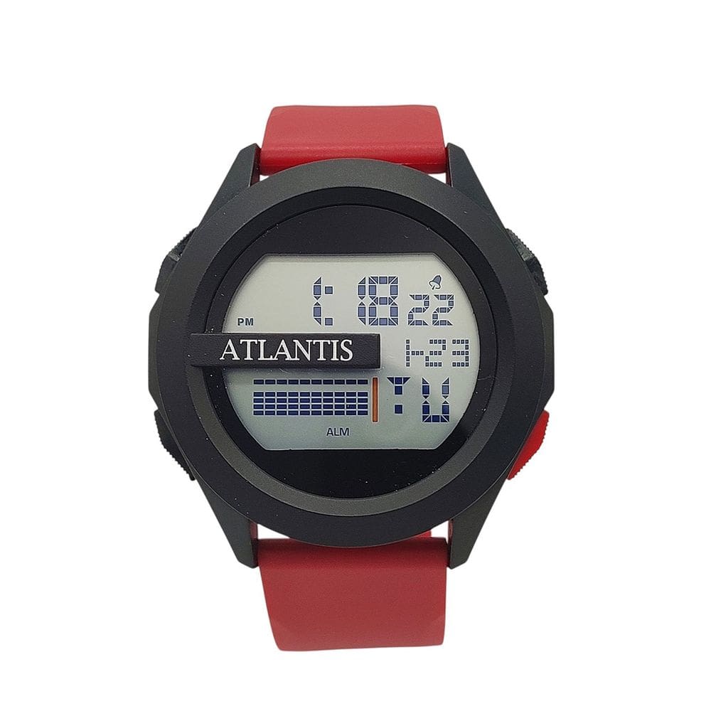 Relógio Atlantis Digital Esportivo Bonito Resistente 5atm
