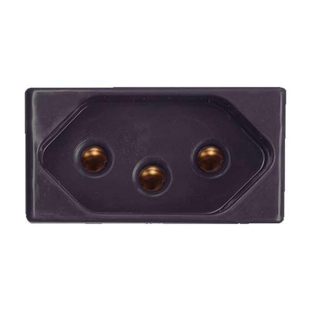 Tomada 20a 2p+t Grafite Tramontina - Sistema Modular 250v