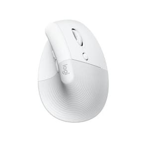 Mouse sem fio Lift, ergonômico vertical, branco, 910-006469