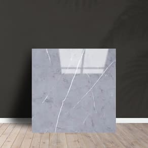 Kit 12 Placas Adesivas Mármore Parede 3D Porcelanato Lavável