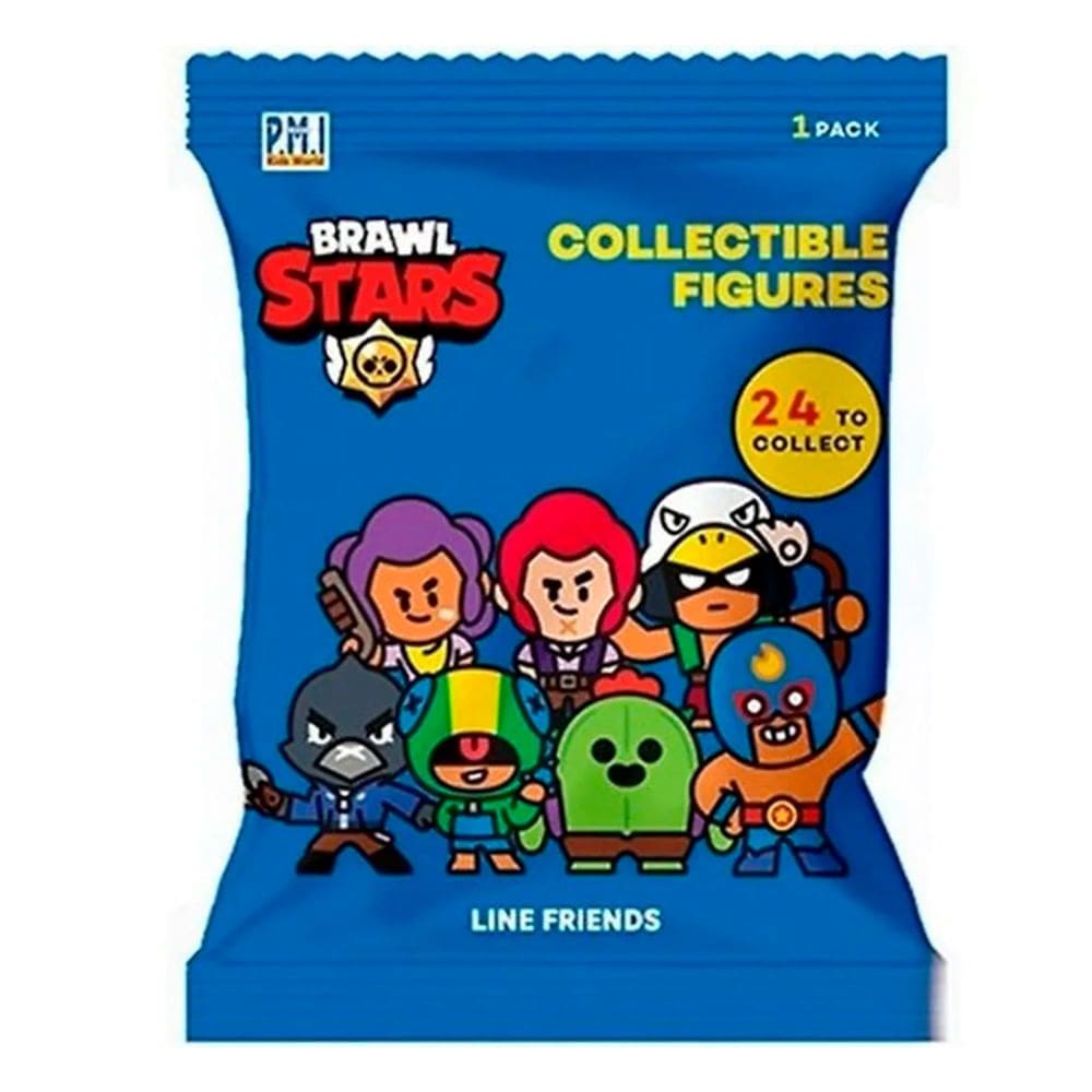 Boneco Brawl Stars Colecionáveis Mini Figuras de Ação Surpresa diversos
