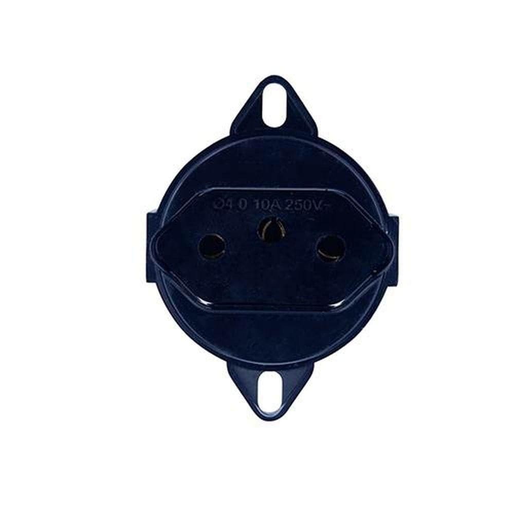 Tomada 10a Preta Linha Condulete Tramontina - Modelo 21714