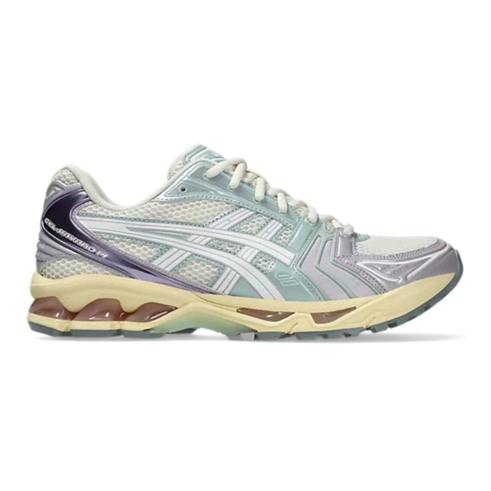 Tênis Asics Gel Kayano 14 Masculino - Bege+Roxo