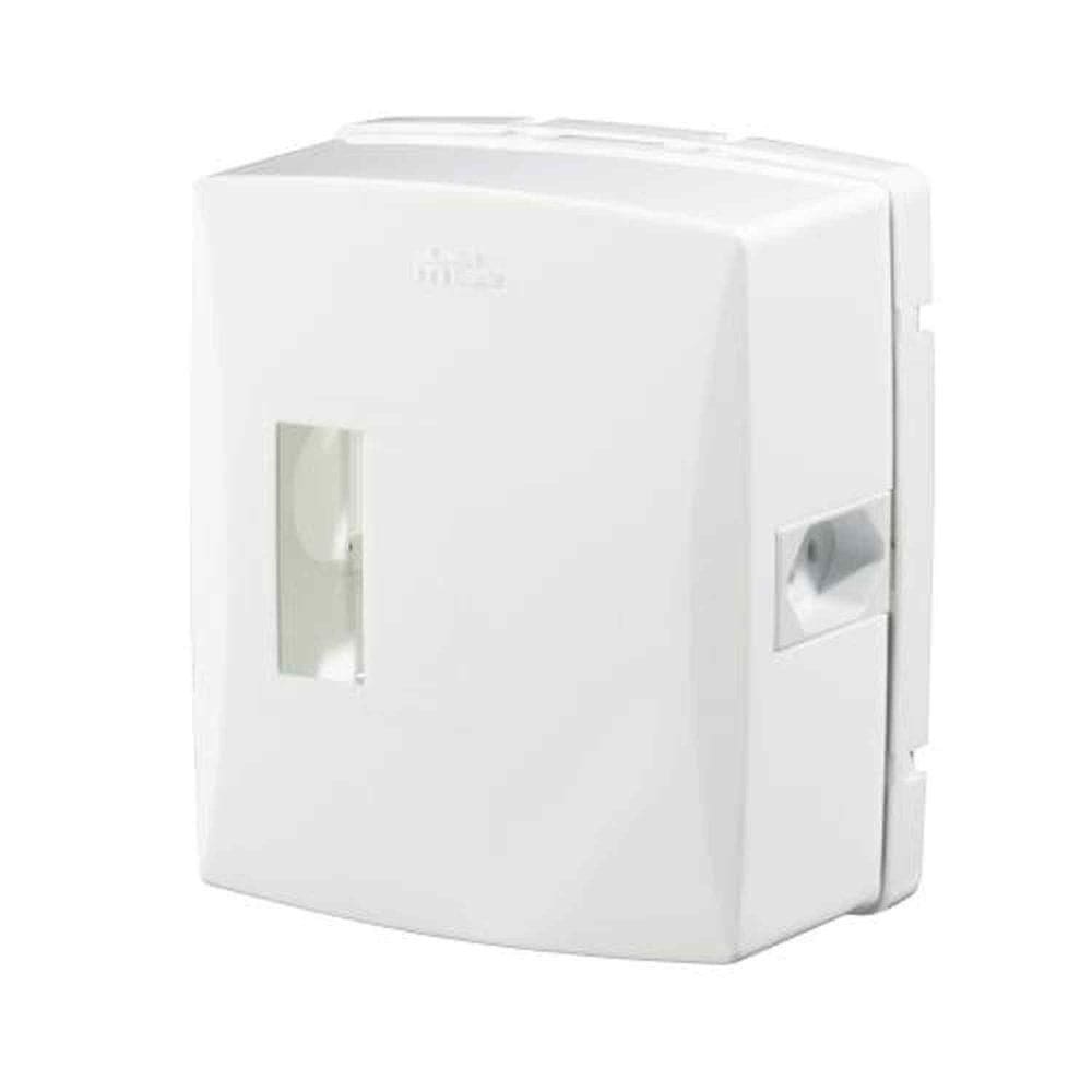 Caixa Sobrepor Modular Para Ar Condicionado 20a Com Tomada 3p - Mectronic