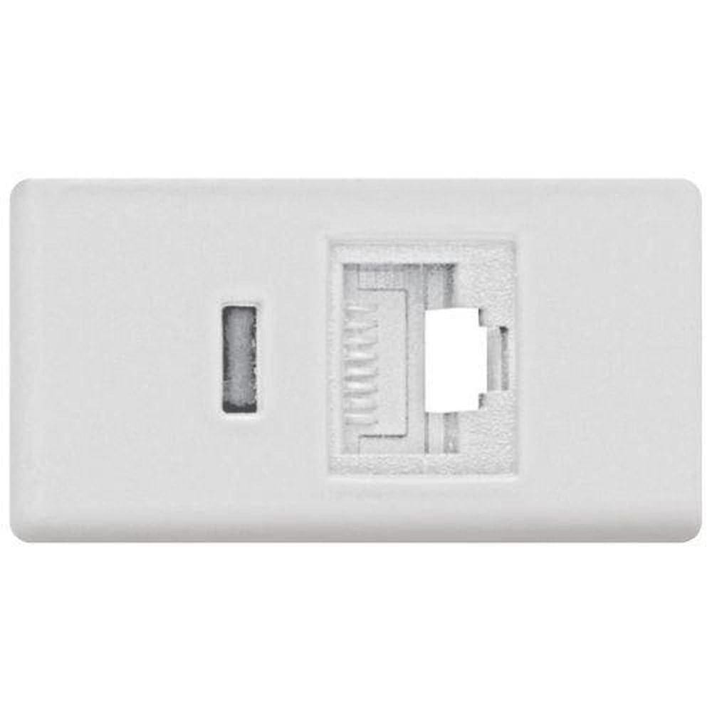 Tomada Fone Padrão Americano Tramontina - Módulo 12706