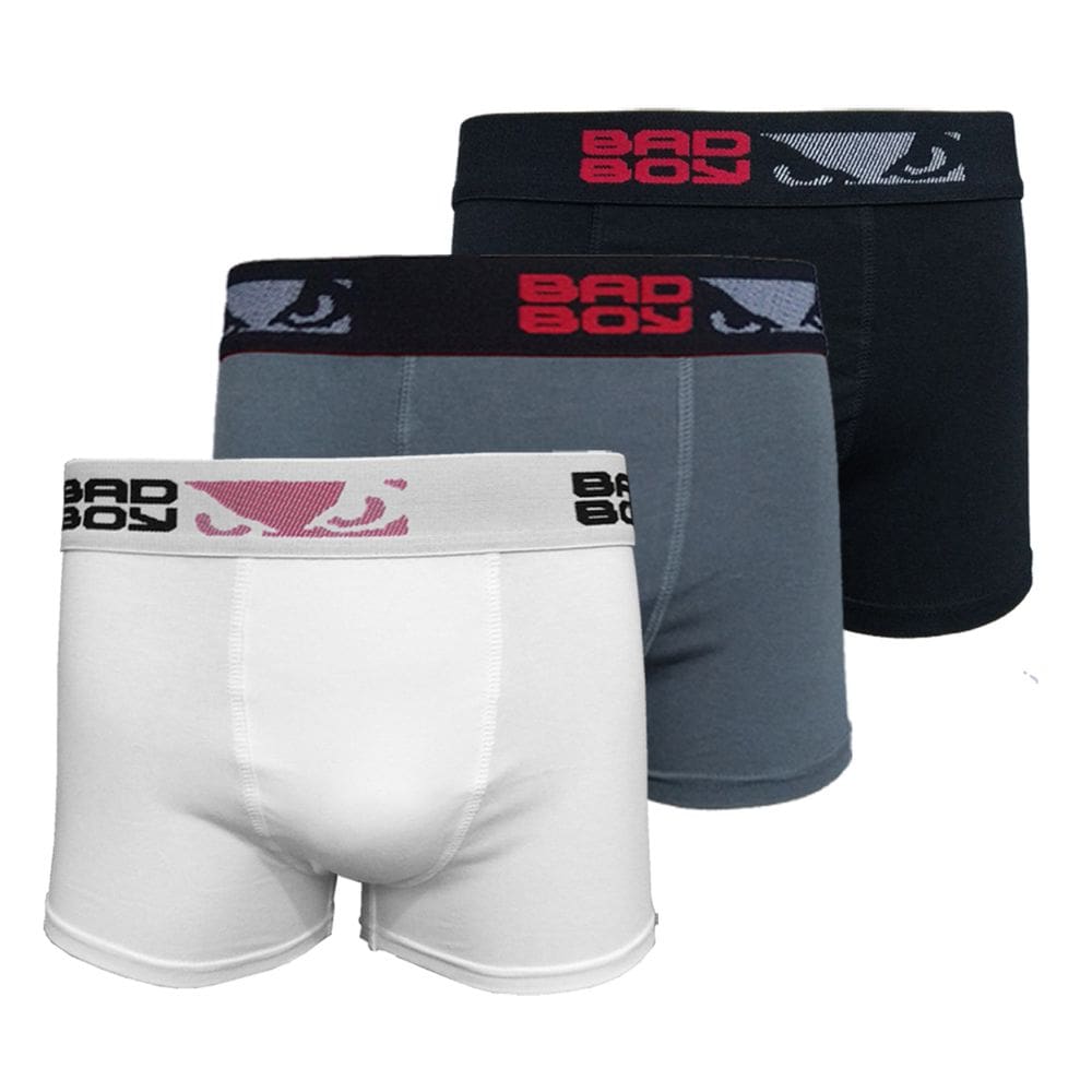 Kit c/3 Cuecas Boxer Bad Boy Cotton - 7605