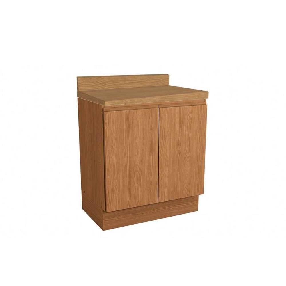 Módulos de Cozinha Kappesberg Ciela Balcão c/ Tampo Ciela R625 c/ 2 Portas 80cm Canela-Kappesberg