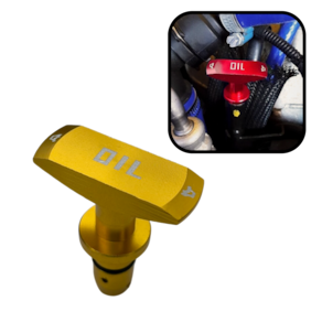 Puxador Vareta Óleo Motor Tuning Universal Amarelo Estilo BR