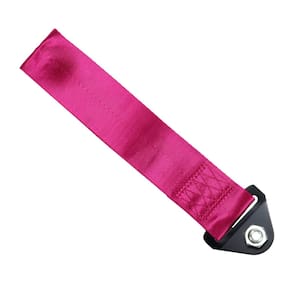 Kit Tow Strap Fita Roboque Cinta de Engate Rosa Estilo BR