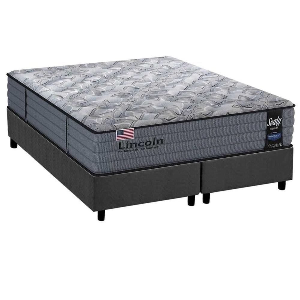 Colchão King Molas Ensacadas Lincoln Hipersoft Gel (193x203x33) - Sealy