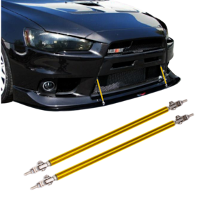 Haste Spoiler Lip Skirt Universal 20cm Suporte Saia Ajustáve