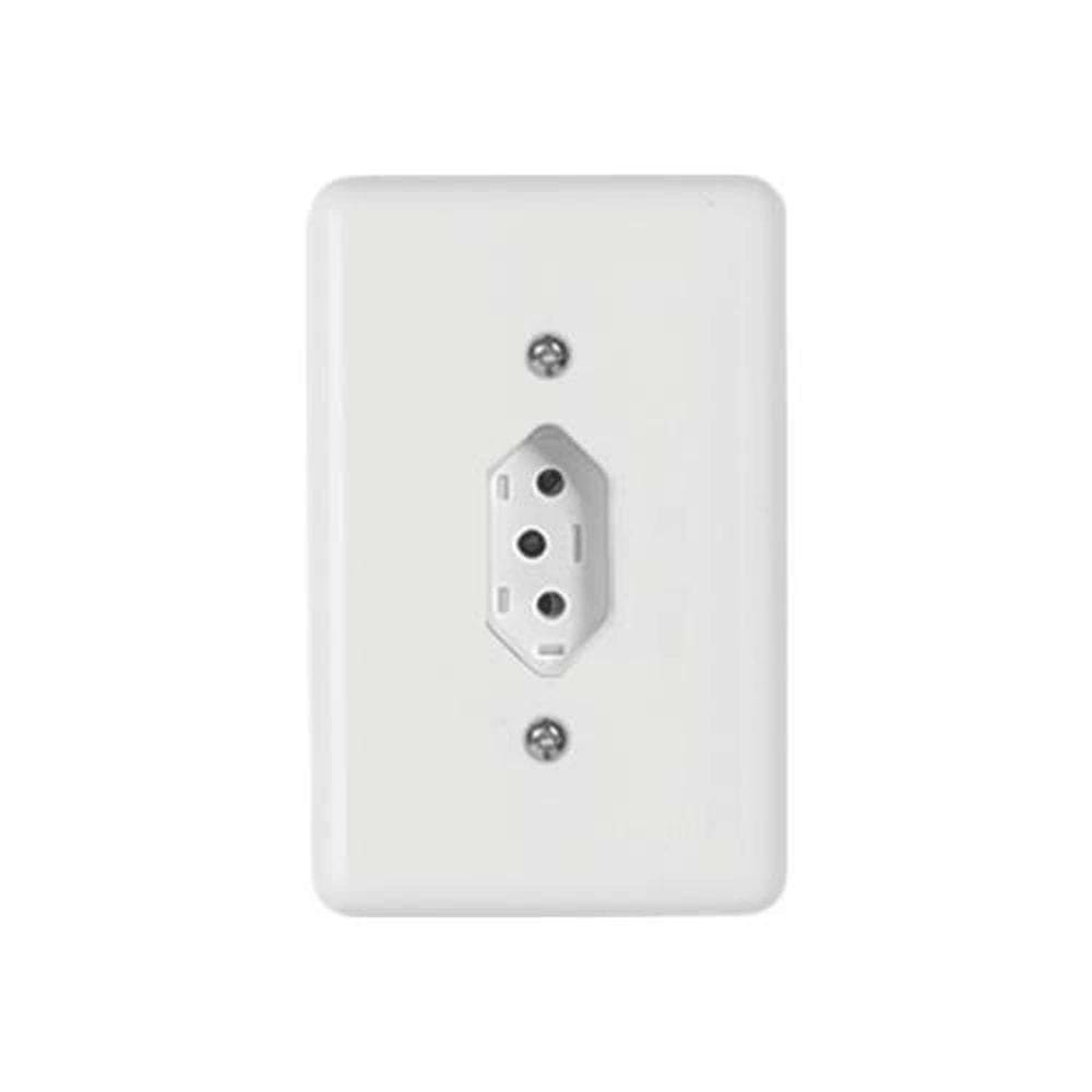 Tomada 3p 10a Stylus Ilumi - Conjunto De Tomadas Elétricas De 3 Pinos