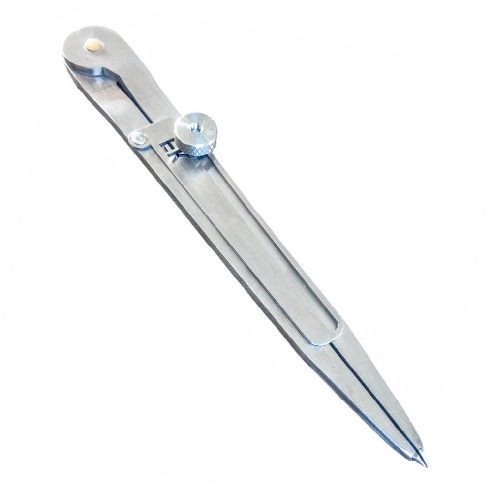 Compasso de Traçagem Inox com Ponta de Vídea Borboleta Personalizada 12" 30cm - Ekale Ferramentas 42