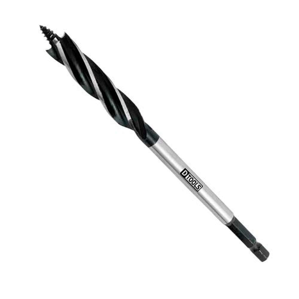 Broca Rápida 12 X 165mm Para Madeira - Aço Carbono - Dtools