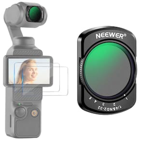 Filtro NEEWER Variable ND2-32 e 1/4 Black Difusion para DJI Osmo 3