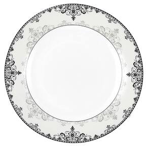 Prato Raso Porcelana Liliana 27Cm 1 Peça Hauskraft