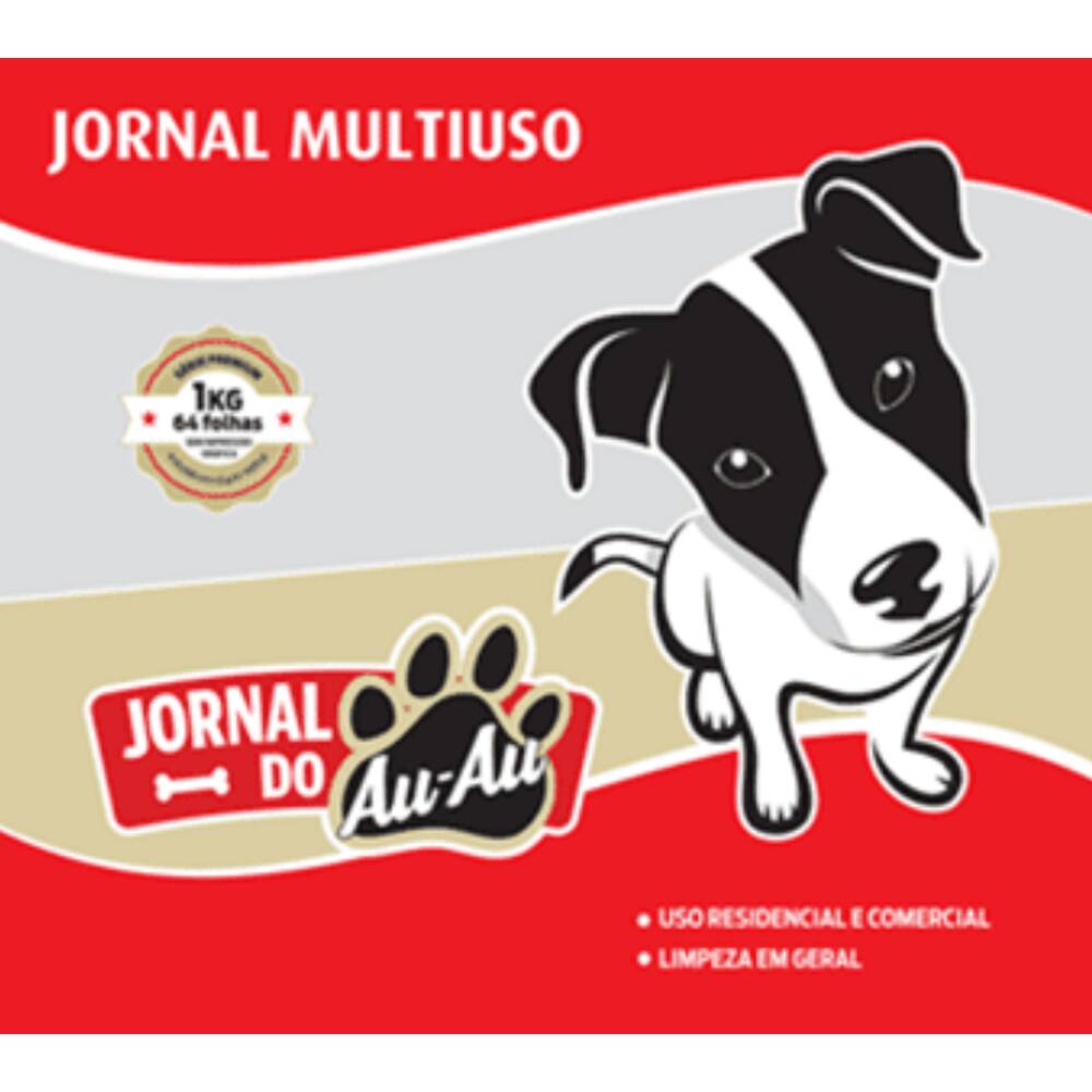Jornal Higienico Limpo 5KG P/ Pet Urinar 64 Folhas 64x56