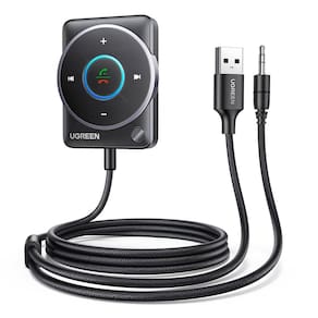 Adaptador Bluetooth 5.4 Aux para carro UGREEN 2024 com cancelamento de ruído