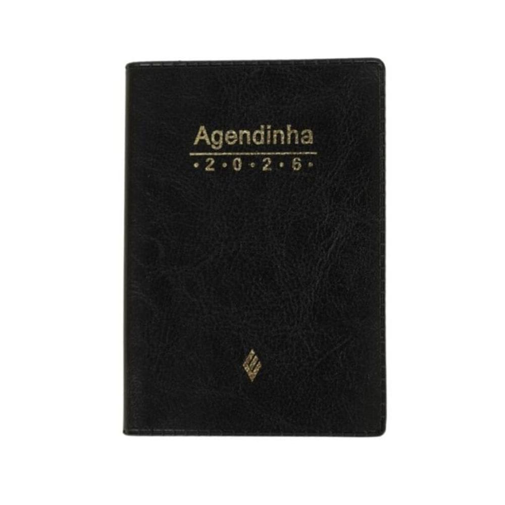 Agenda Simples 2026 - Preta