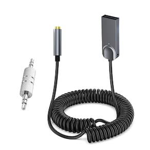 Adaptador Bluetooth 5.3 para auxiliar GOLBELEC M02 para carro e alto-falante