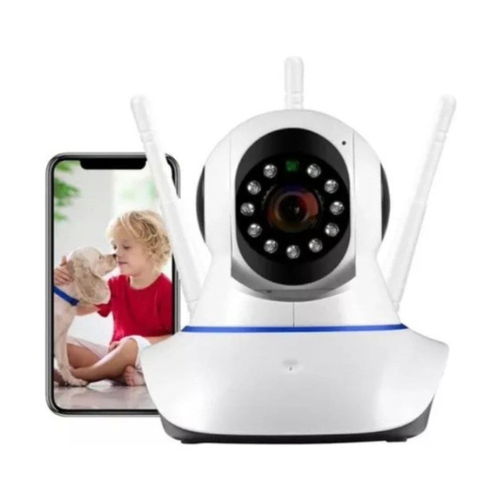 Câmera Babá Wifi com Microfone Detecção de Movimento