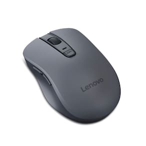 Mouse Bluetooth Silencioso Lenovo WL310 Ergonômico Cinza