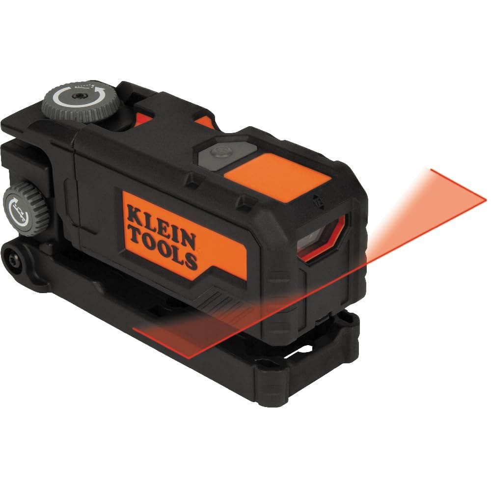 Laser Level Klein Tools 93PTL com 3 frascos de bolha