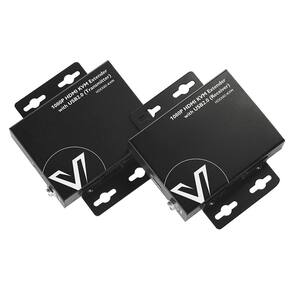 Extensor USB HDMI KVM de acesso AV HDEX80-KVM 80m com 2 portas USB 2.0