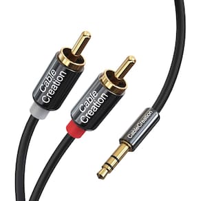 Cabo de áudio: criação de cabo de 3,5 mm macho para 2RCA macho de 2 m