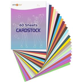 Papel cartolina HTVRONT, , A4, 230 g/m2, 60 folhas