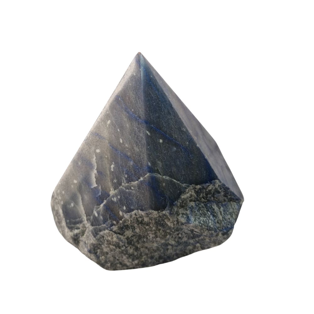 Pedra Ponta Geradora Energia Aventurina Azul 1 kg a 1,2 kg