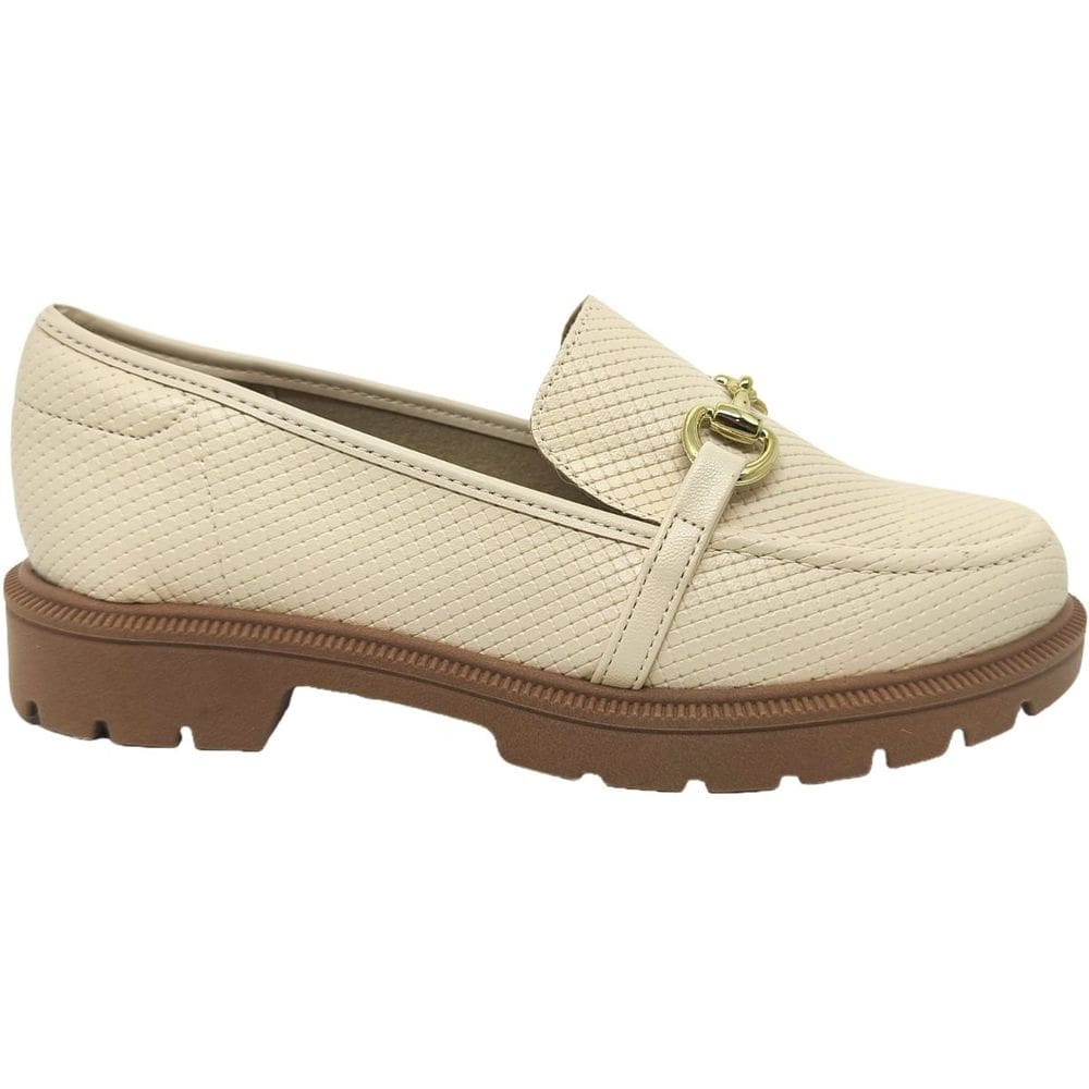 Sapato Feminino Casual Dia a Dia Trabalho Mocassim Calçe Fácil Beira Rio 4283.104