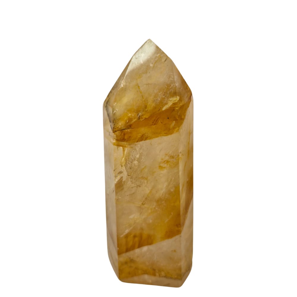 Pedra Natural Ponta de Quartzo Ferruginoso 200 a 300 g