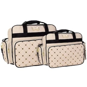 Kit Bolsas Maternidade Baby Classic Lux Bege