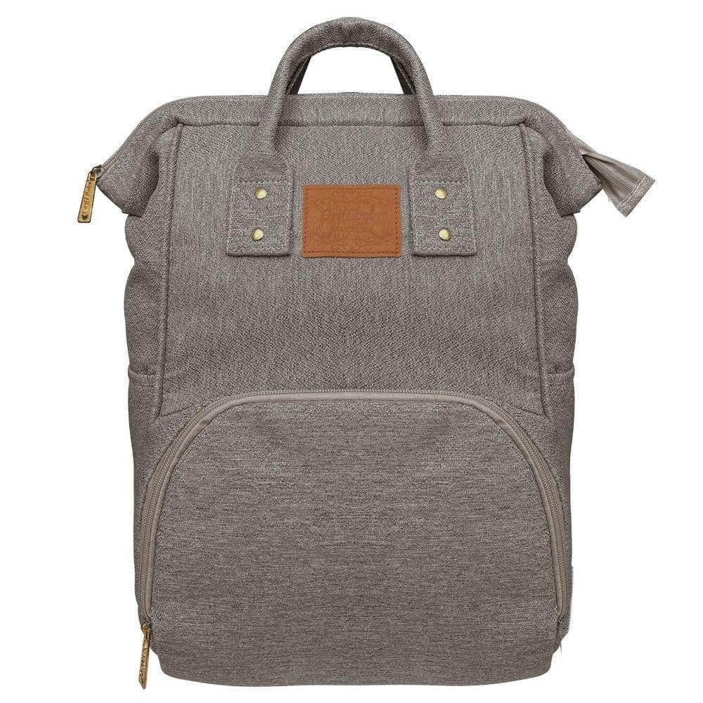 Mochila Maternidade Urban Baby Platinum Marrom