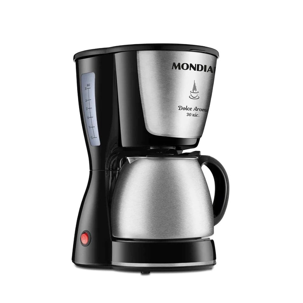 Cafeteira Elétrica Inox Mondial Dolce Arome Prepara Até 30 Xícaras de Café