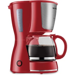 Cafeteira Elétrica Mondial Dolce Arome para 18 Xícaras 550W Vermelho/Inox 127V - C-35-18X