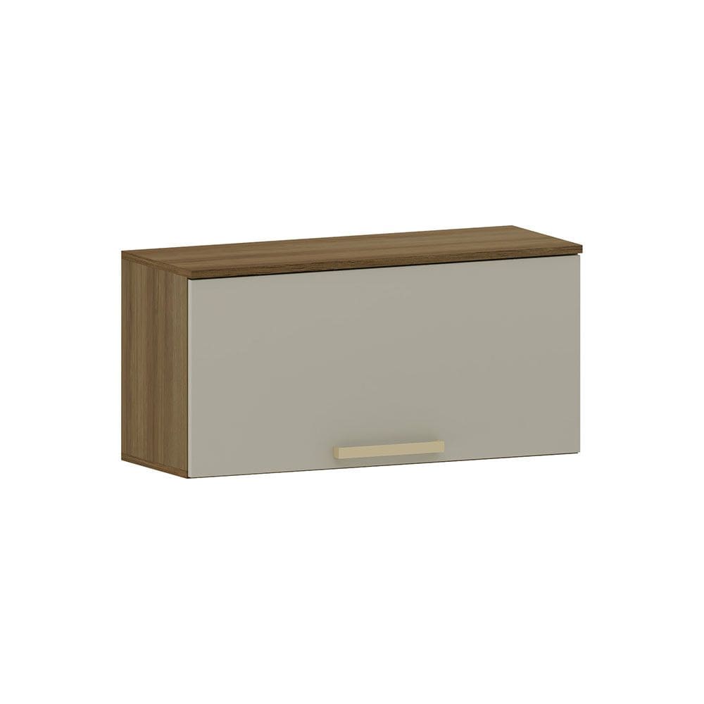 Armário Aéreo 80cm 1 Porta Basculante Isis Luciane Móveis