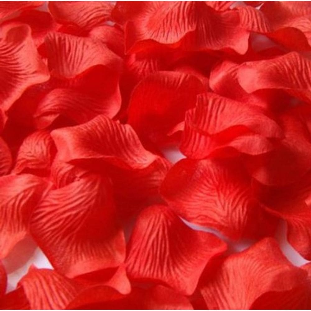 Kit Pétalas Artificiais Vermelha Decoração Casamento