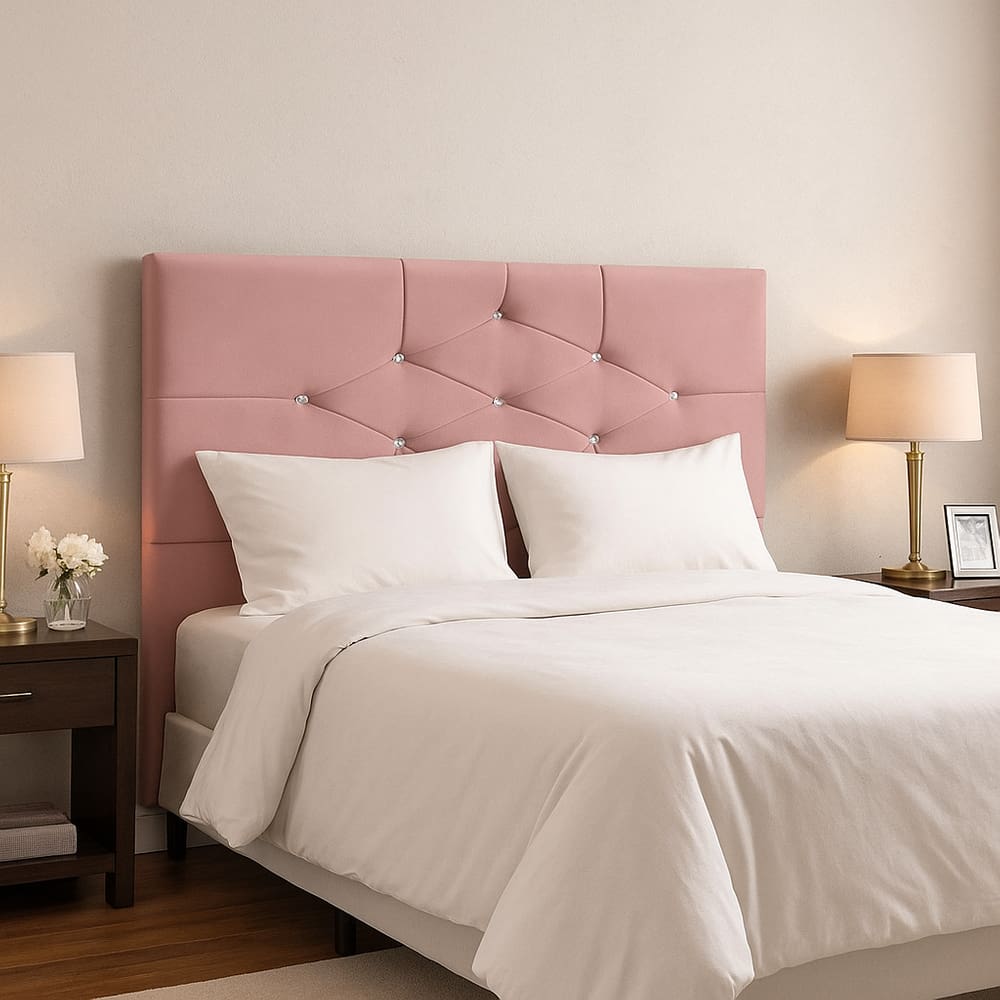 Cabeceira Cama Box Casal 140 cm Camboriú Suede