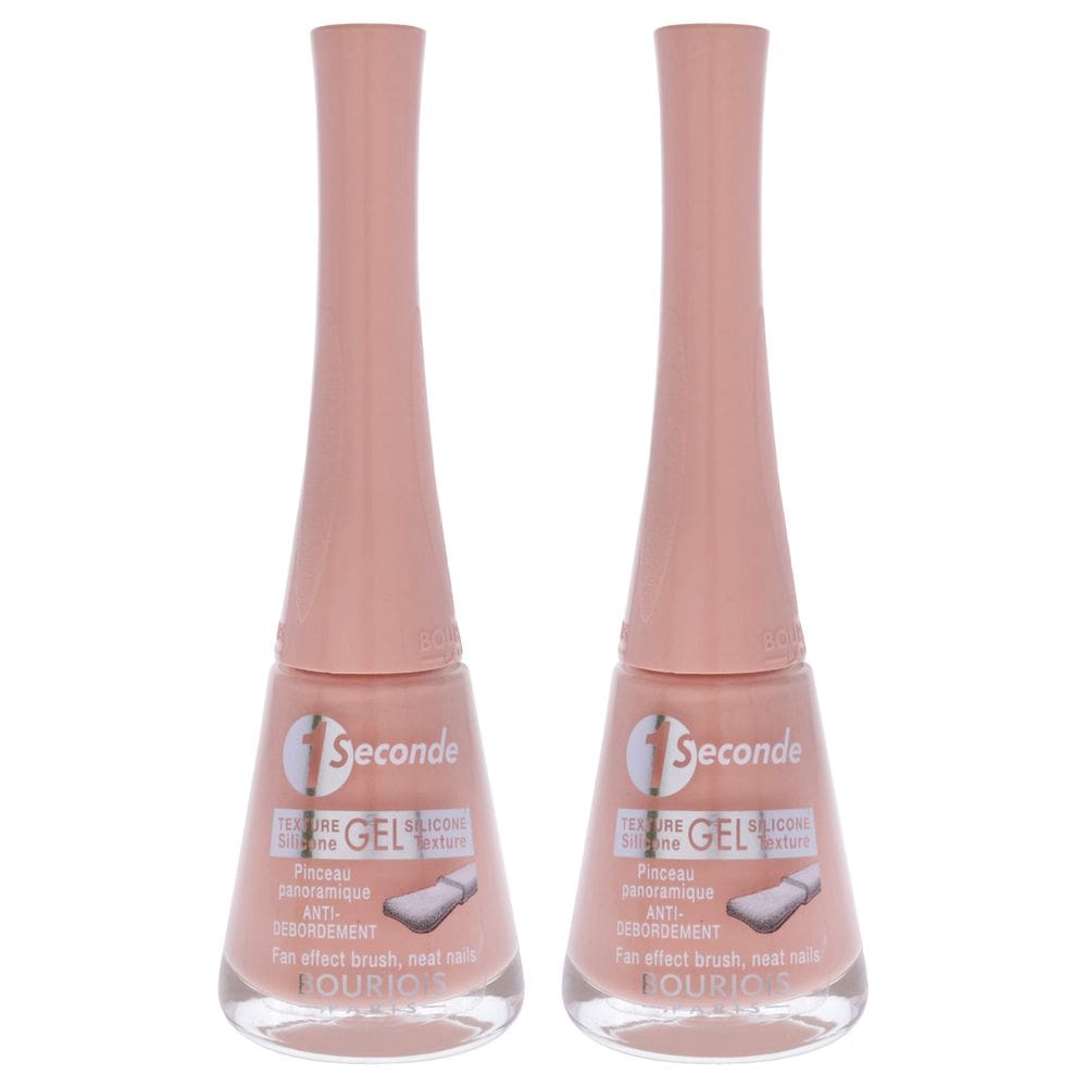Verniz de unhas Bourjois 1 Seconde Salmon 52 Never Pack of 2