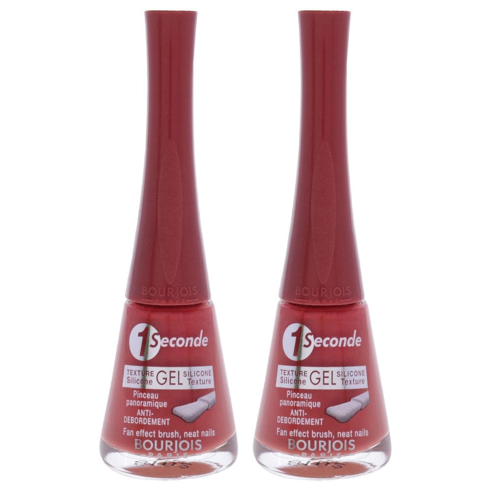 Verniz de unhas Bourjois 1 Seconde 48 Nice Tomette You, pacote com 2