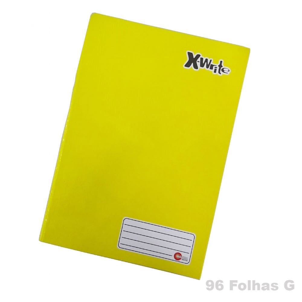 Caderno Brochurão 96 Folhas Capa Dura