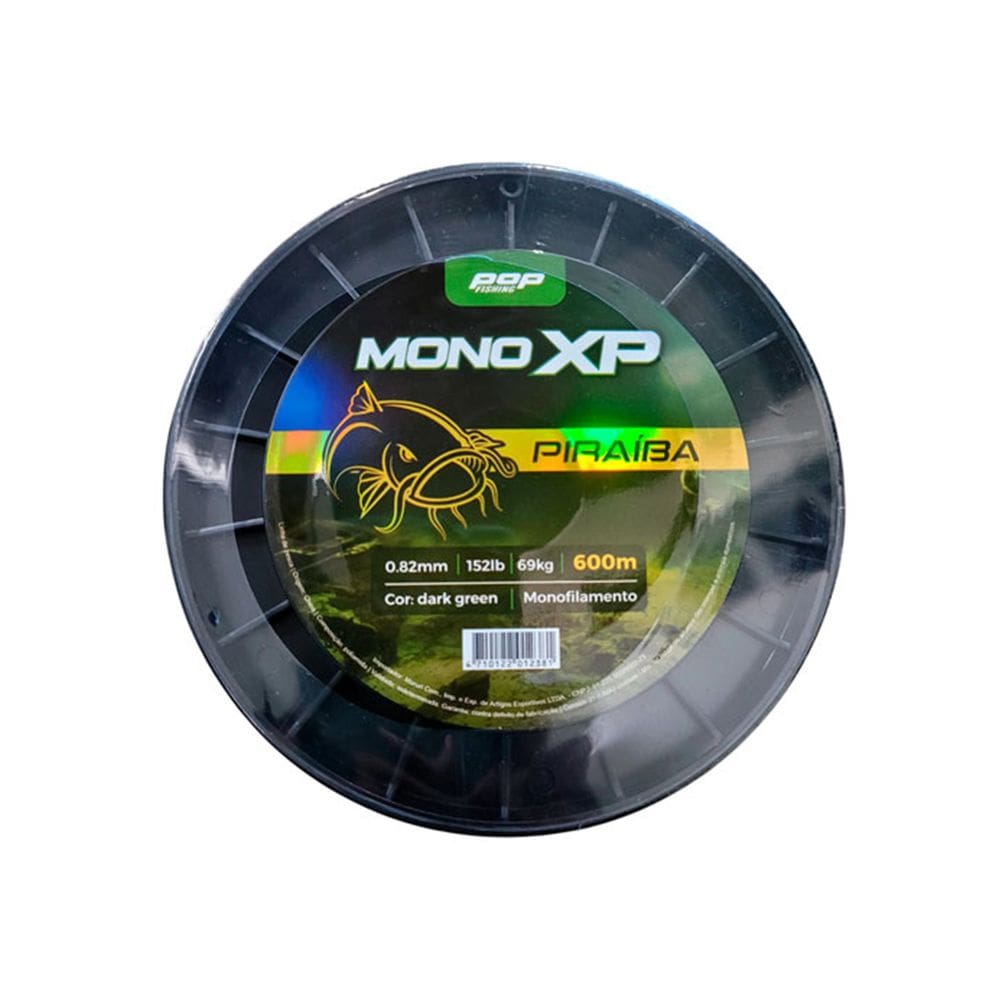 Linha Pop Fishing Mono XP Piraíba 0,82mm 152Lb 600m Extra Forte