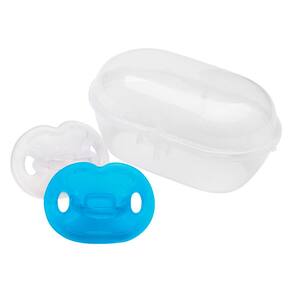 Chupeta Lolly 100% Silicone Tamanho 2 +6 Meses Boy Cores diversas 2 Unidades