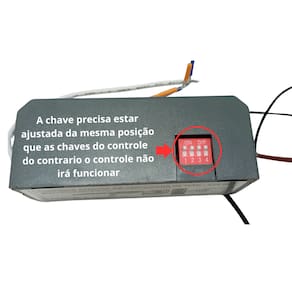 Módulo Receptor Ventilador De Teto Mondial Vte-02 127V