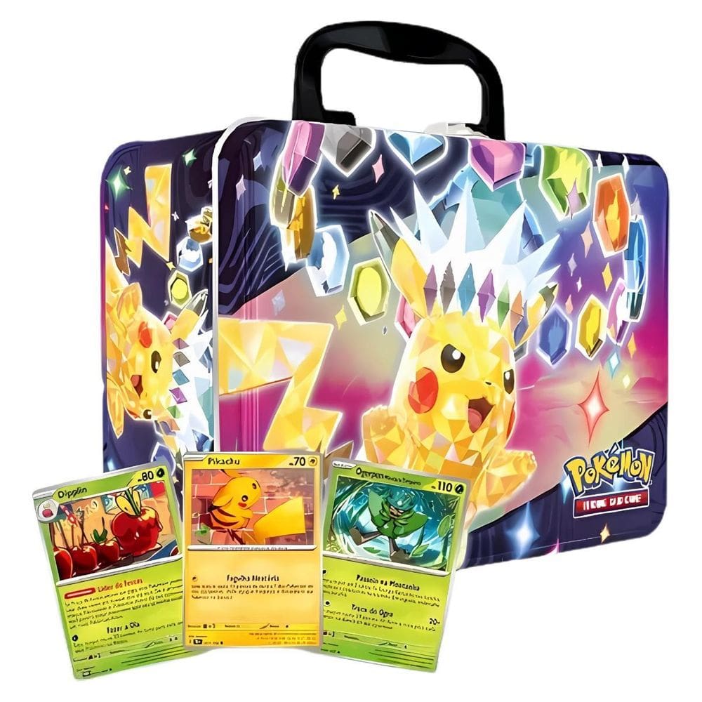 Maleta Pokemon Colecionavel Evolucoes Pismaticas - 33596 COPAG DA AMAZONIA