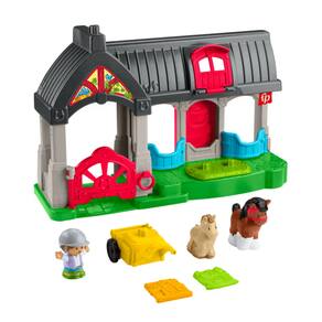Little People Brinquedo Estábulo de Animais com Som - Mattel