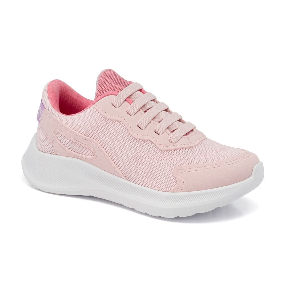 Tênis Infantil Menina Klin Freedom Kids Rosa Claro Lavanda
