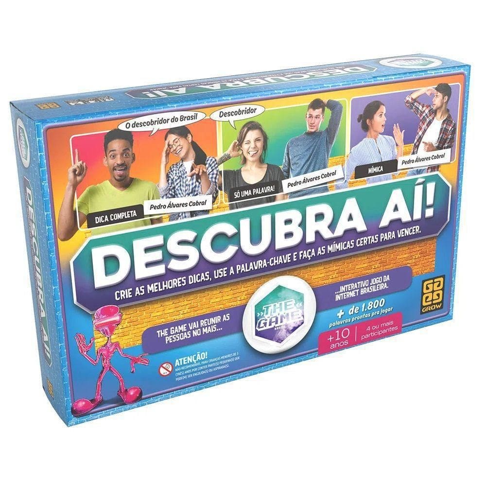 Jogo Descubra Aí  - Grow